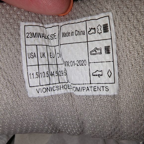 Vionic Men's Classic Walker 11.5 - Picture 4 of 6